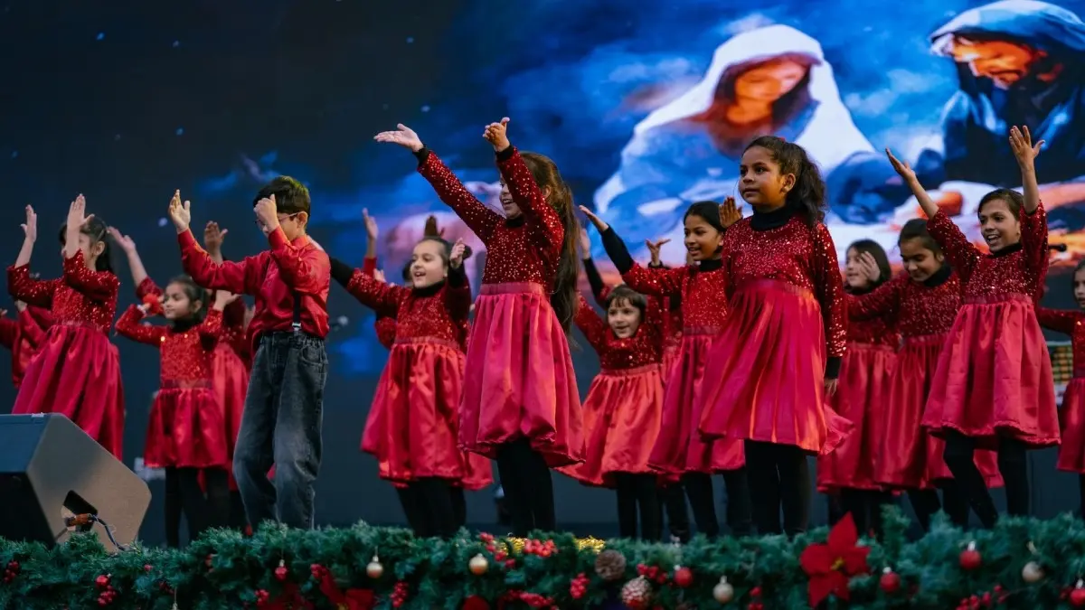 Ankit Sajwan Ministries hosted a Christmas celebration in New Delhi