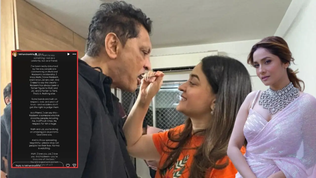 Ankita Lokhande Sets The Record Straight On Mahhi Vij-Nadeem Nadz Linkup Rumours Days After Actress's Divorce From Jay Bhanushali