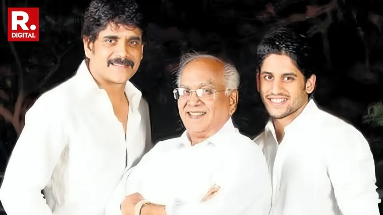 Nagarjuna Says Making Biopic On Father Akkineni Nageswara Rao Will Be 'Very Boring' ANR with Nagarjuna and Naga Chaitanya