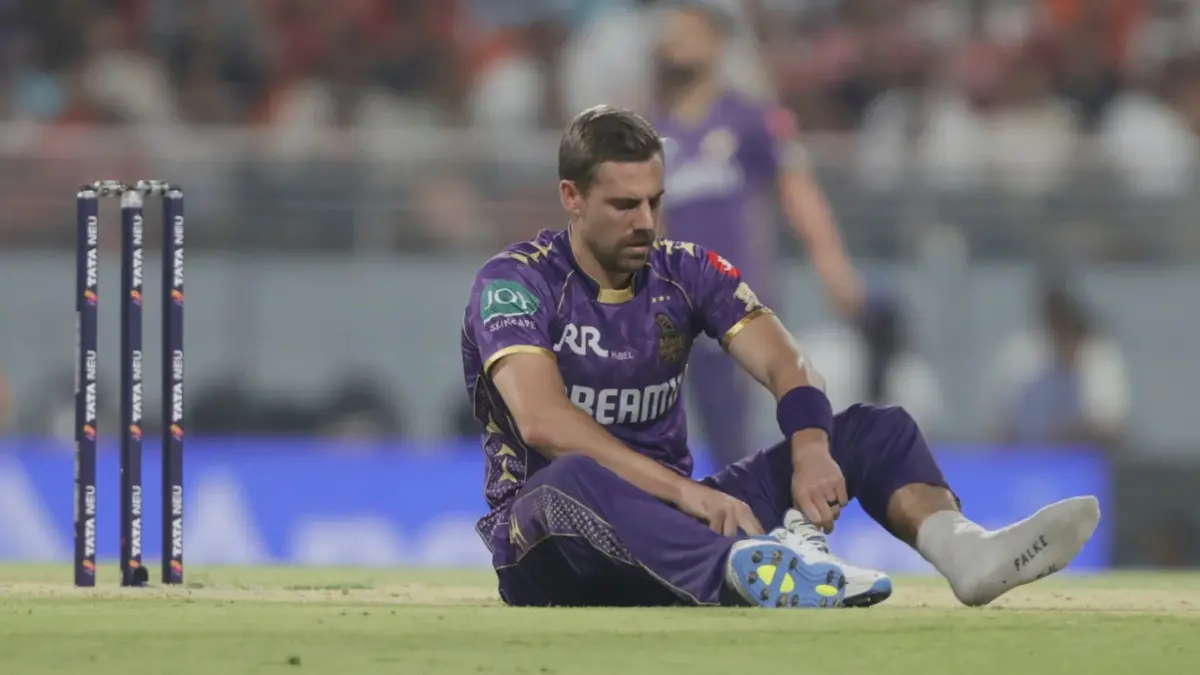 Kolkata Knight Riders' Leadership Group Under Scanner, Decoding Defending Champions' Biggest Issue In IPL 2025 Anrich Nortje during PBKS vs KKR in IPL 2025