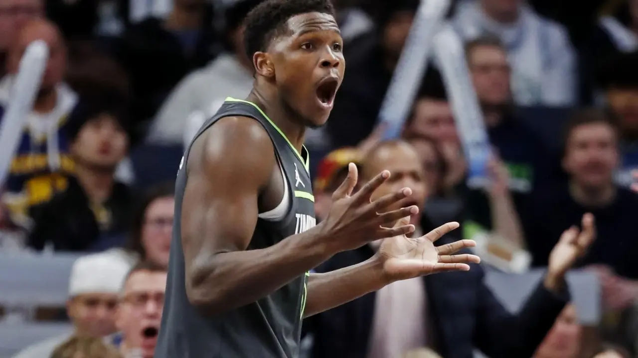 Timberwolves' Edwards Gets Fined Again, Docked $75k By NBA For Officiating Complaints And Profanity Anthony Edwards