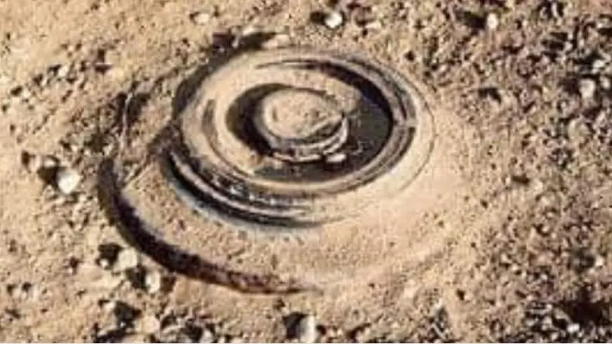 सांबा में जंग लगी टैंक रोधी बारूदी सुरंग मिली anti-tank landmine