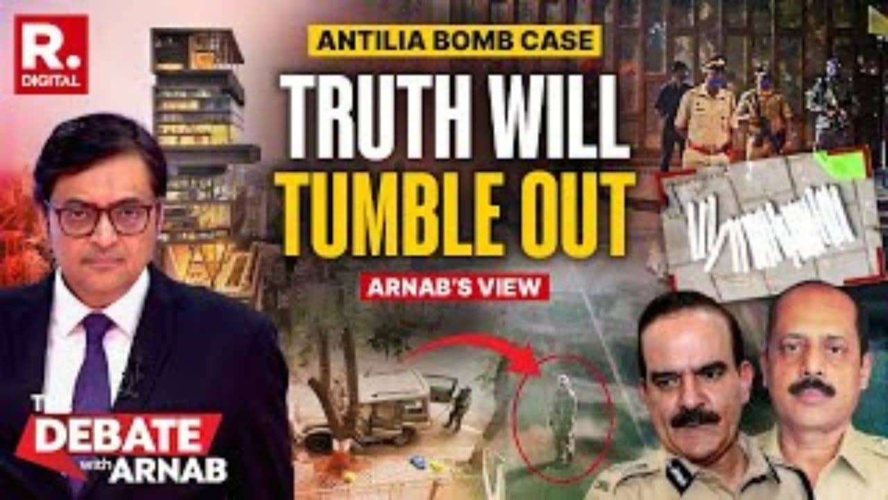 Deshmukh Accuses Param Bir of Antilia Bomb Scare Involvement