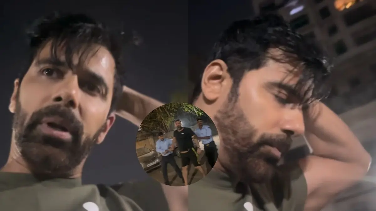 Anuj Sachdeva assaulted by a resident in his society.