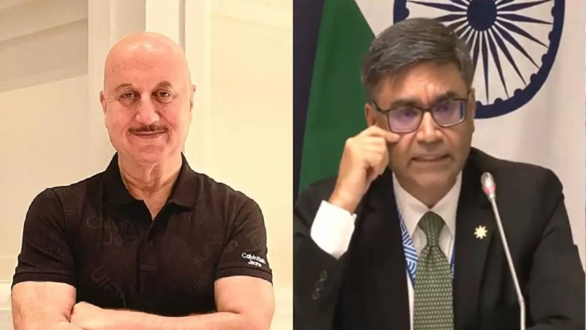 Anupam Kher Praises Vikram Misri