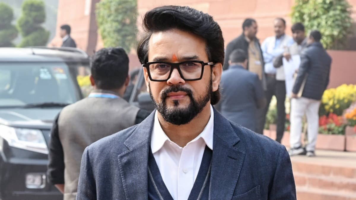 Anurag Thakur at the Parliament