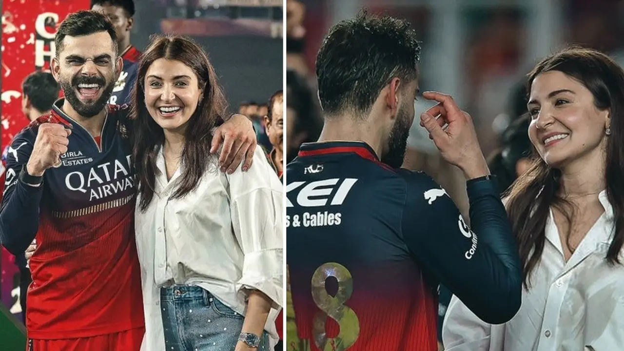 Anushka Sharma at the IPL finale