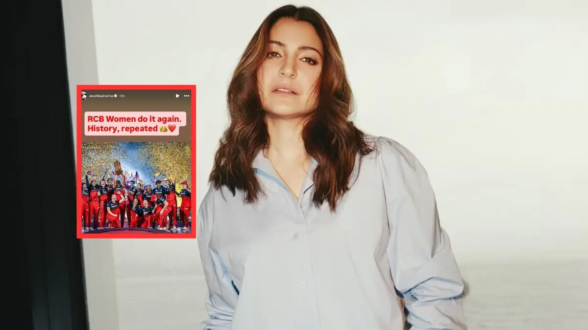 Anushka Sharma Celebrates As Smriti Mandhana-led RCB Lifts Second WPL Trophy, Says 'History Repeated' Anushka Sharma Celebrates RCB's Win