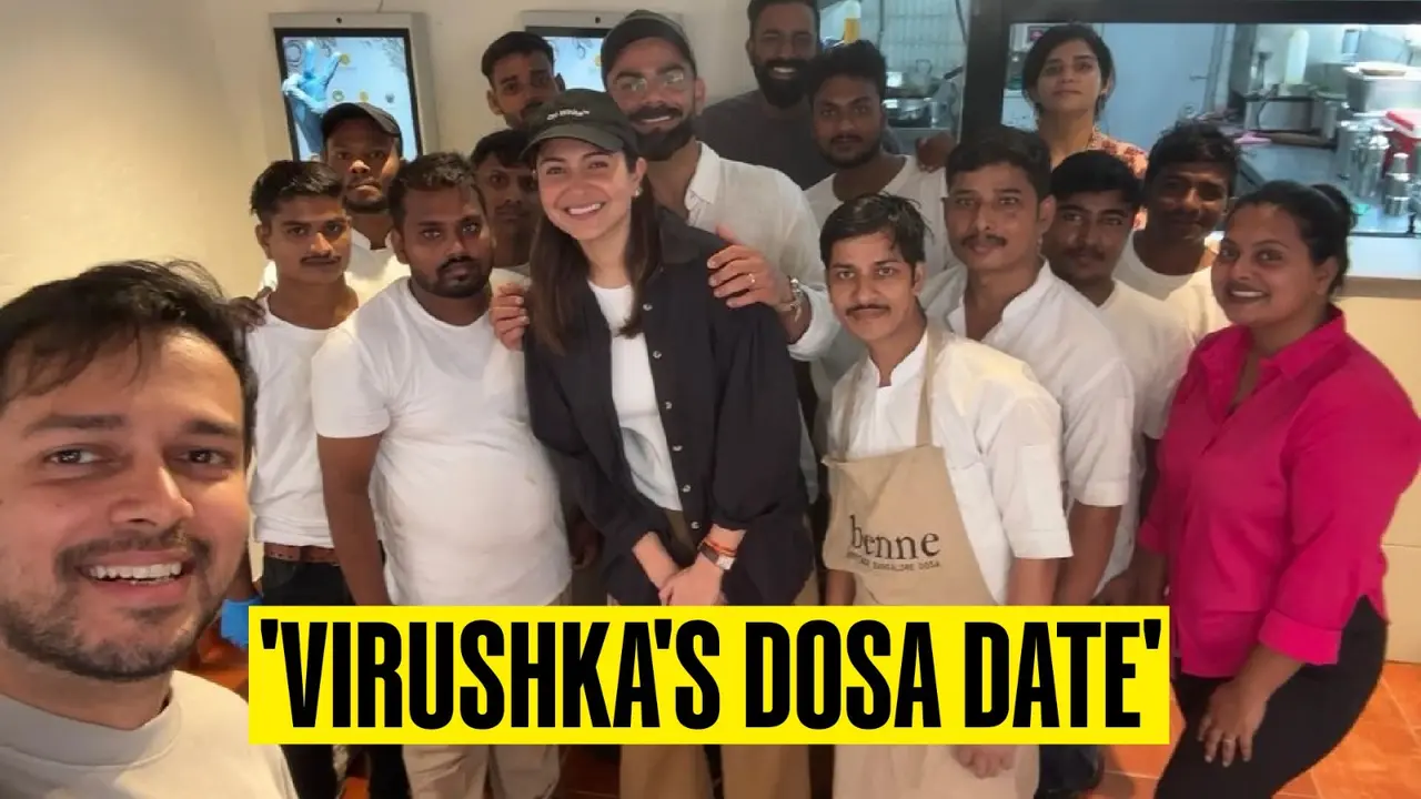 Anushka Sharma Relives 'Childhood Memories' With Husband Virat Kohli At Mumbai Cafe | VIRAL Anushka Sharma-Virat Kohli stepped out for a dinner date in Mumbai