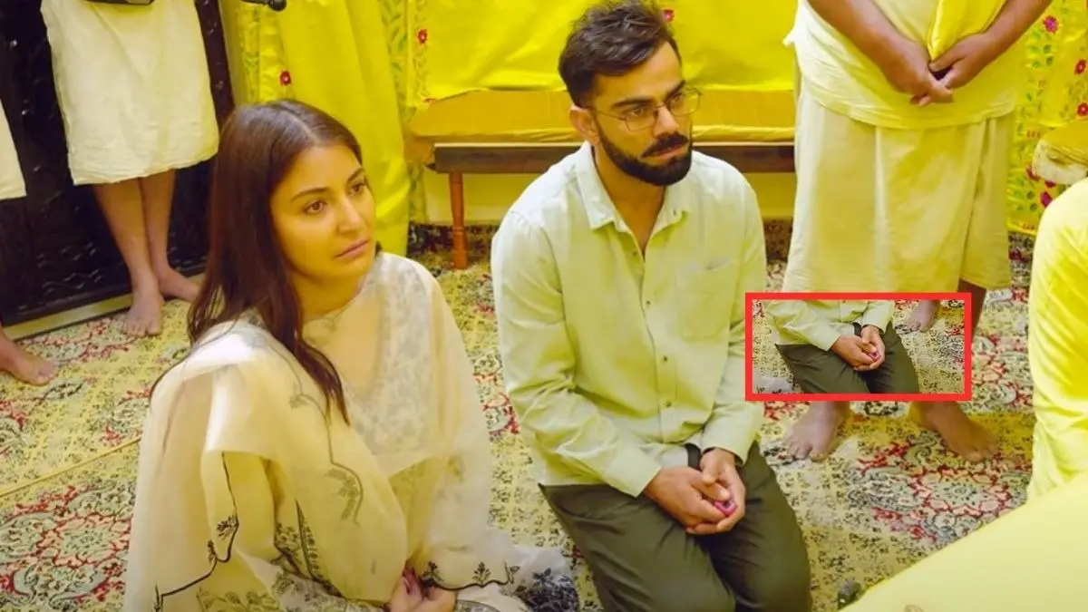Anushka-Virat's Complete Surrender To Spirituality