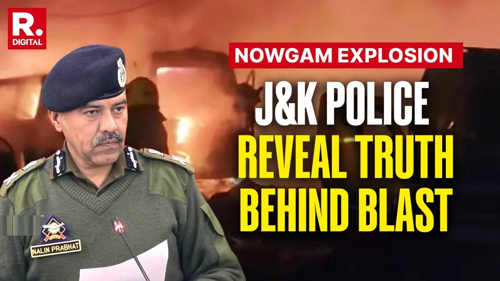 'Any Other Speculation Into Cause Of This Incident Is Unnecessary': J-K DGP After 9 Killed, 32 Injured In Accidental Blast At Nowgam Police Station