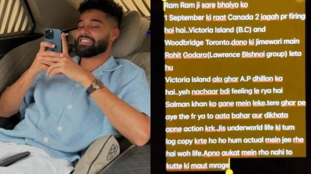 Facebook Post Reveals Why Punjabi Singer AP Dhillon Was Targeted By Lawrence Bishnoi Gang AP dhillon