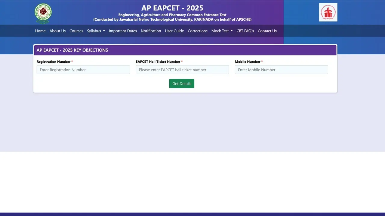 AP EAMCET Answer Key 2025: Deadline to Raise Objection Ends Today, Know How to Apply at cets.apsche.ap.gov.in