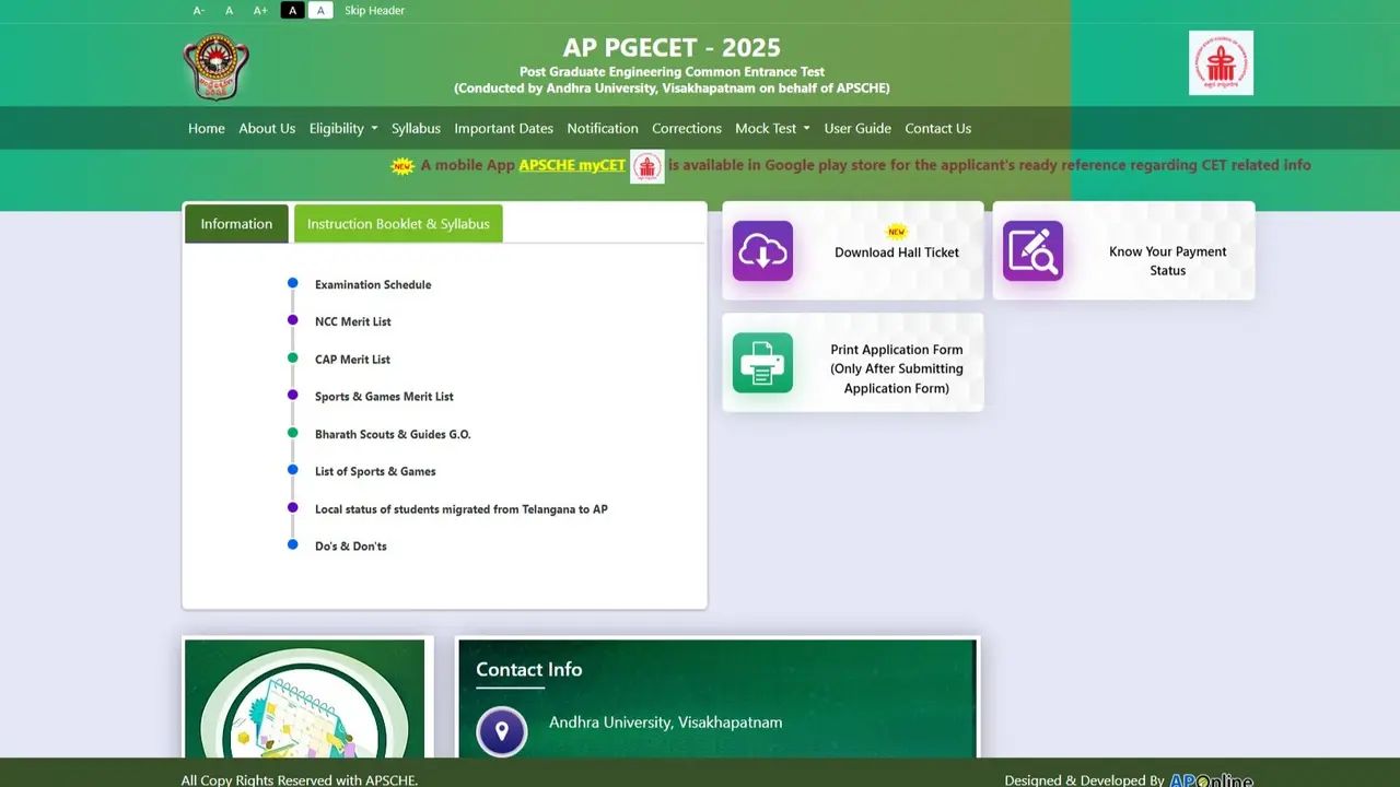 AP PGECET 2025 Answer Key Today at 4 PM on cets.apsche.ap.gov.in, Here's How to Download