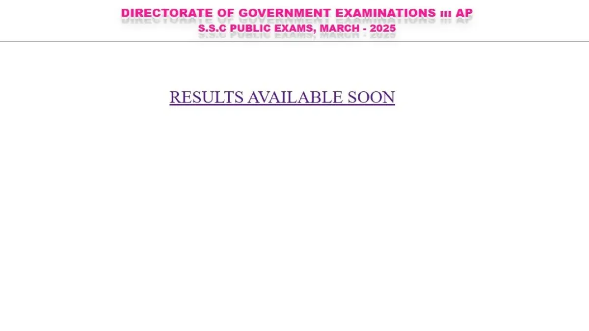 AP SSC Result 2025