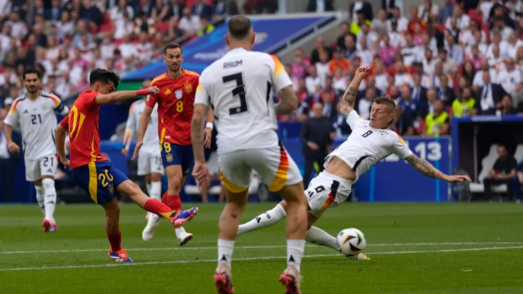 Spain's Pedri forgives Toni Kroos for the challenge that ended his Euro 2024 Toni Kroos tackle that injured Pedri