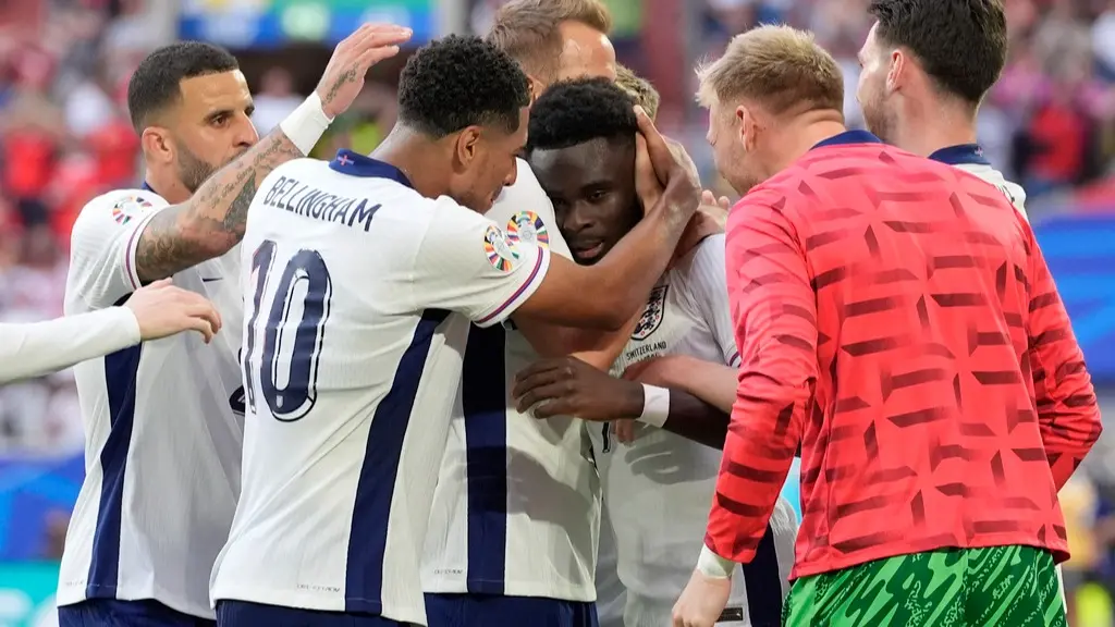 'You Did It For Me And Marcus': Sancho Praises Saka For Redemptive Penalty At Euro 2024 Bukayo Saka praised for England at Euro 2024