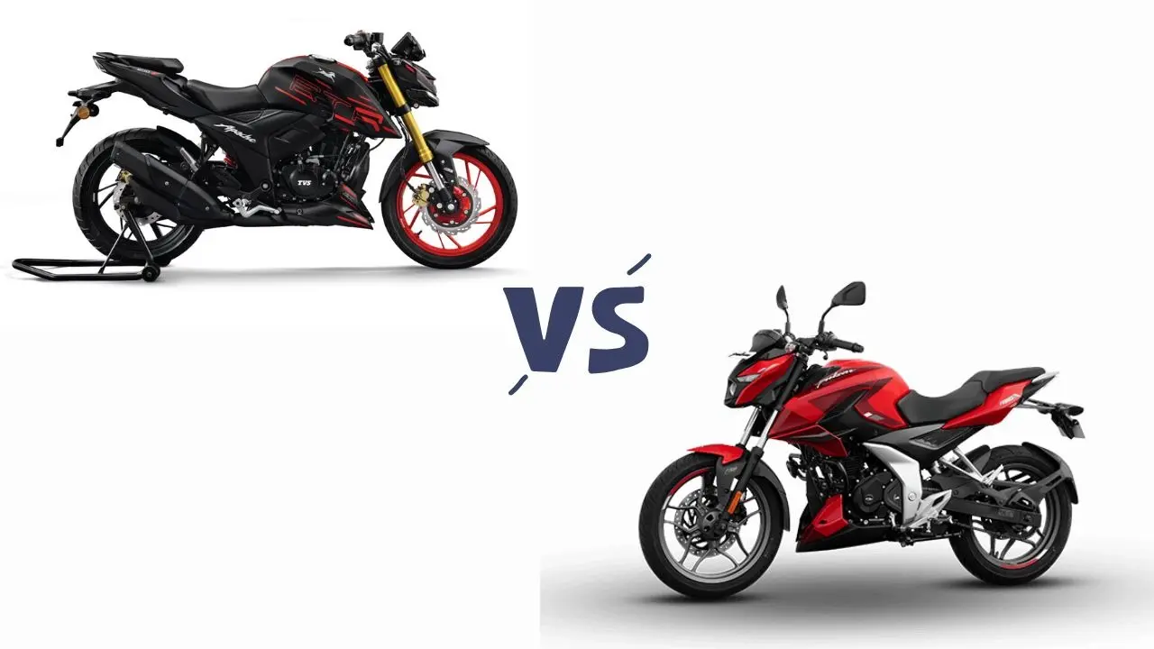 TVS Apache RTR 160 4V vs Bajaj Pulsar N160 - Price, Features, Specifications Compared Apache RTR 160 4V vs Pulsar N160