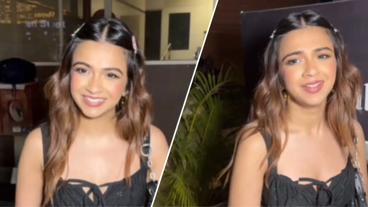 Apoorva Mukhija snapped in Mumbai on Monday.