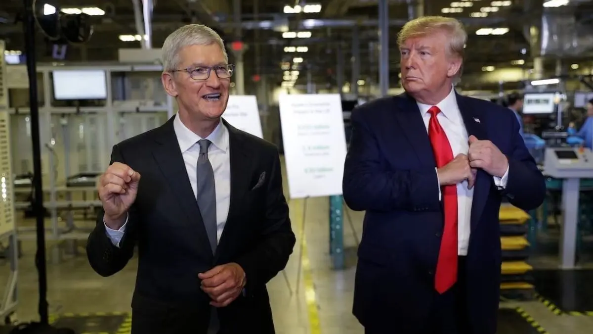 Apple's Tim Cook Earmarks $100 Billion For 'Built In US' Plans Amid Trump's 100% Tariff On Chips Apple increases the US commitment to USD 600 billion.