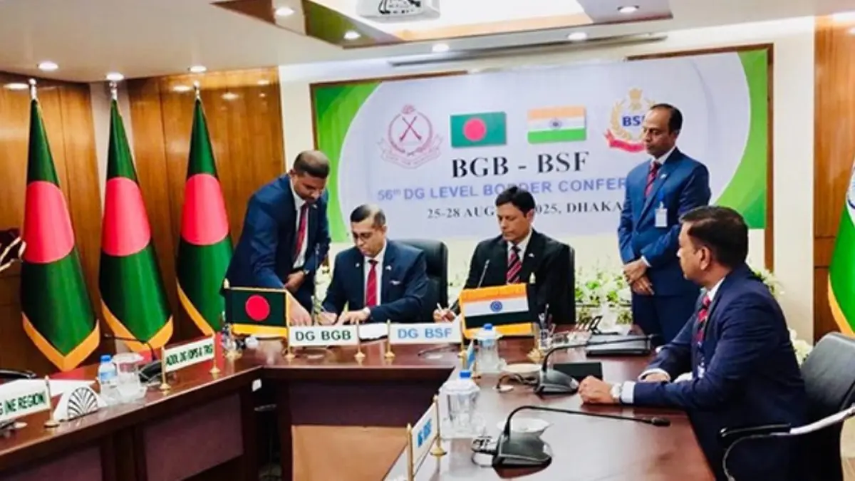 'Appropriate Legal Action Being Taken Against Illegal Foreigners in India,' Says BSF DG 'Appropriate Legal Action Being Taken Against Illegal Foreigners in India,' Says BSF DG