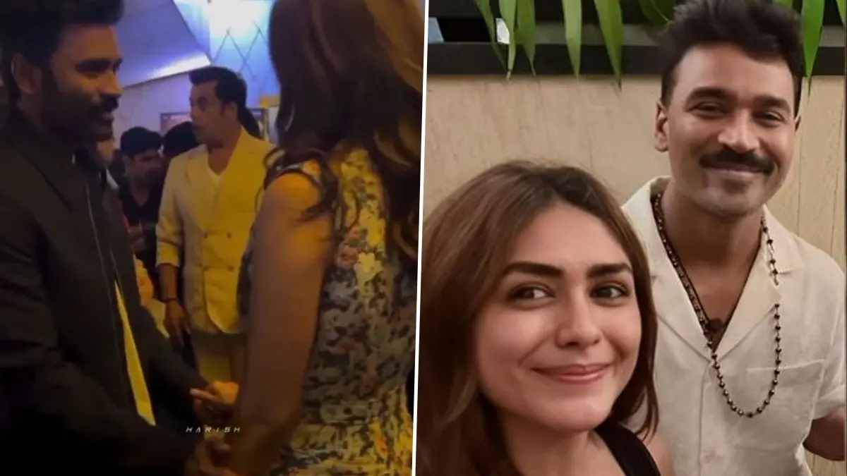 Mrunal Thakur Dating 9-Year-Older Dhanush After His Divorce From Aishwaryaa Rajinikanth? Here's What We Know Are Dhanush and Mrunal Thakur dating?