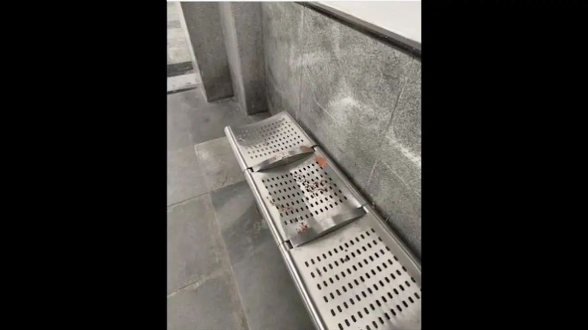'Are Gutka Eaters Retarded?': Picture Of Gutka Spit On Azadpur Metro Seat Sparks Outrage