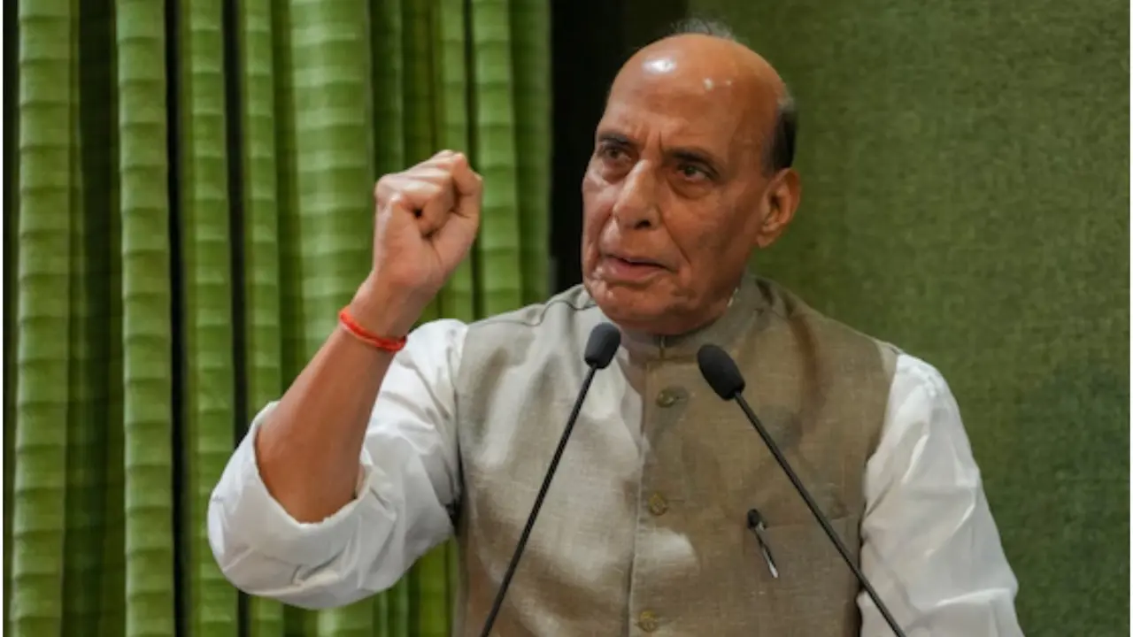 Defence Minister Rajnath Singh