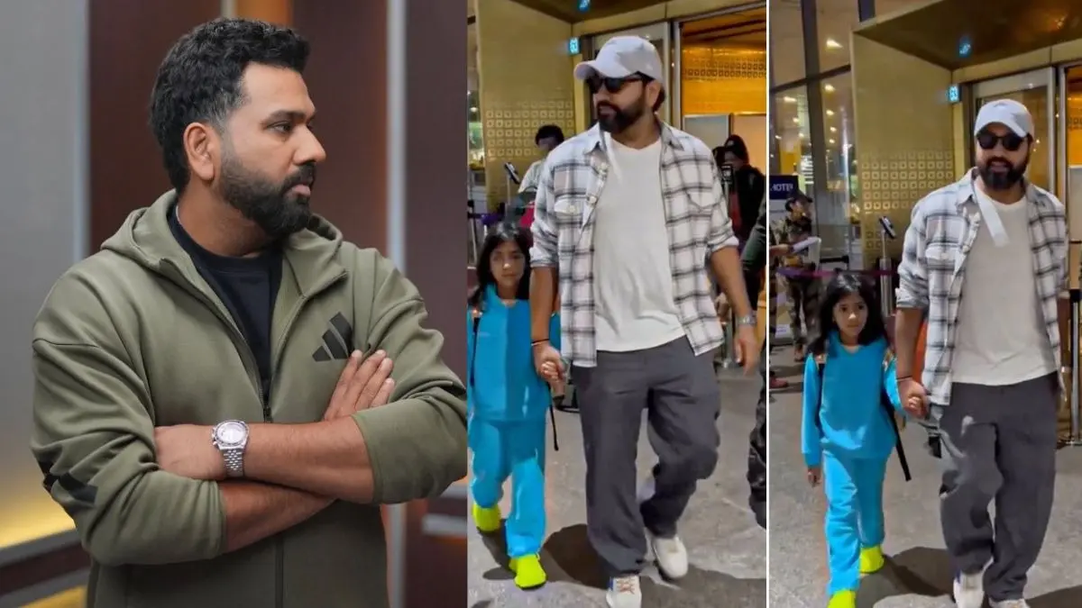 are yaar kya kar rahe ho rohit sharma angry on paparazzi clicking ritika sajdeh and son ahaan photo
