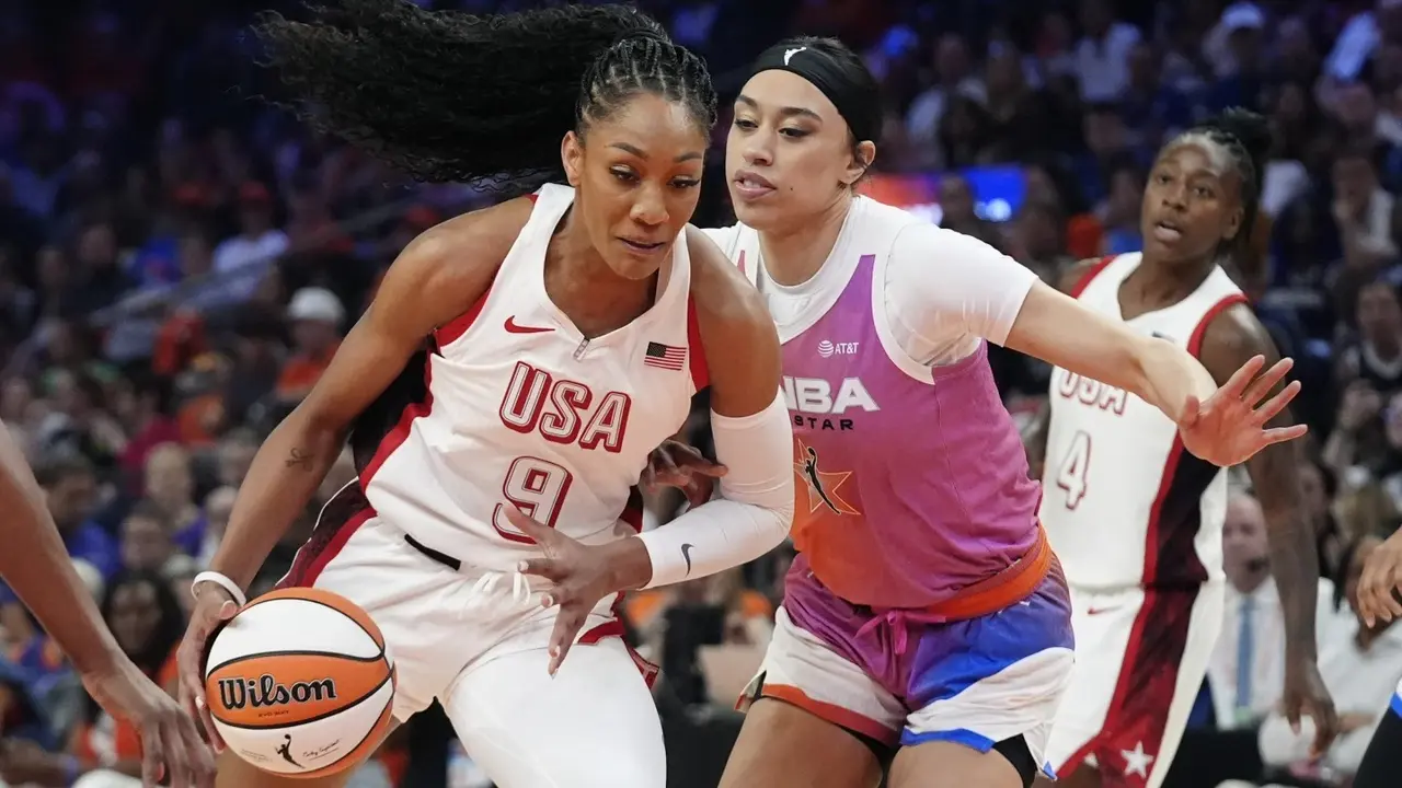 Arike Ogunbowale and Caitlin Clark lead WNBA All-Stars to 117-109 win over U.S. Olympic team Arike Ogunbowale and Caitlin Clark lead WNBA All-Stars to 117-109 win over U.S. Olympic team