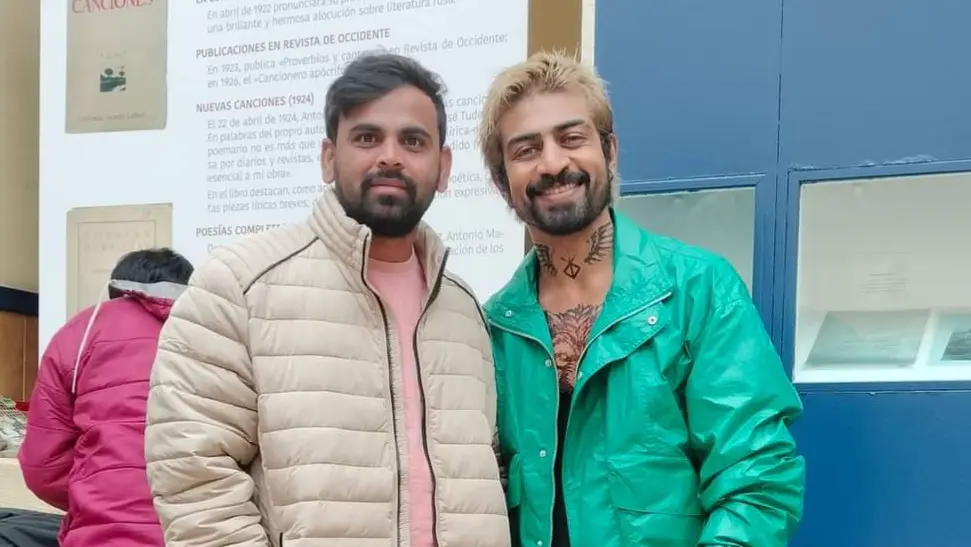 Good Bad Ugly: Arjun Das' Funky Look In Leaked Photos From Set Goes Viral Arjun Das on the sets of Good Bad Ugly