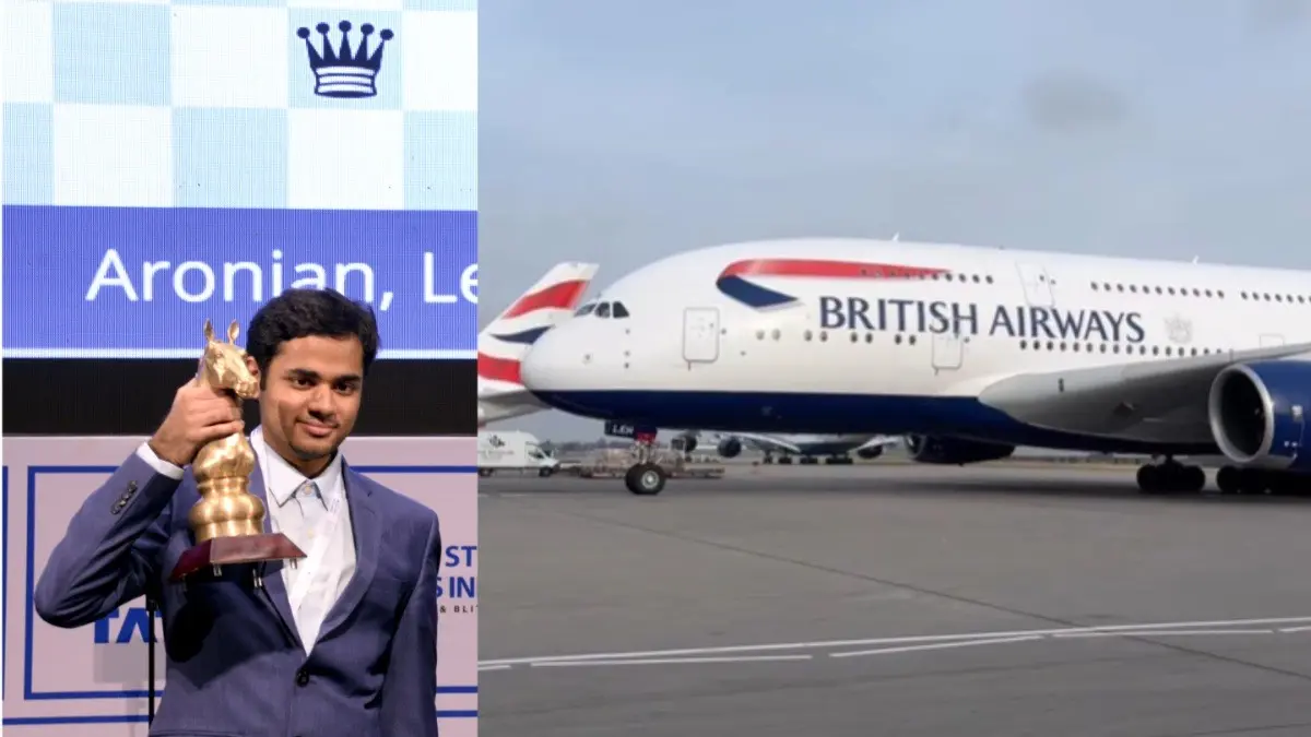 Arjun Erigaisi hits out at British Airways
