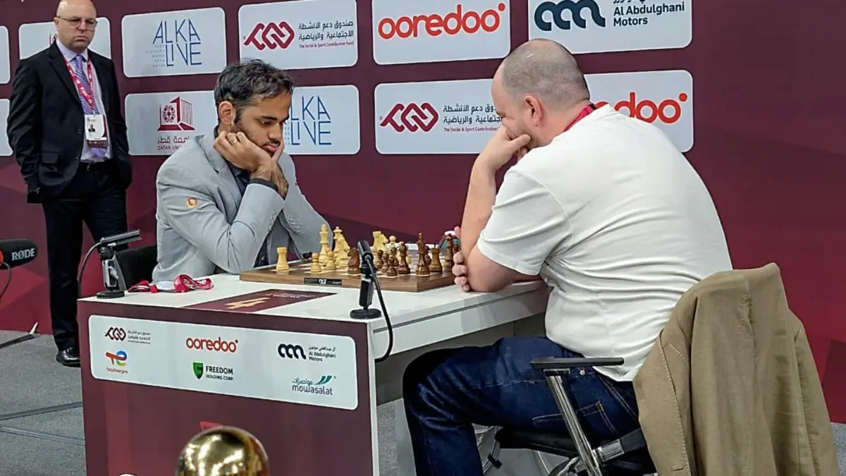 Arjun Erigaisi wins bronze medals at the 2025 FIDE World Rapid Chess Championship in Doha