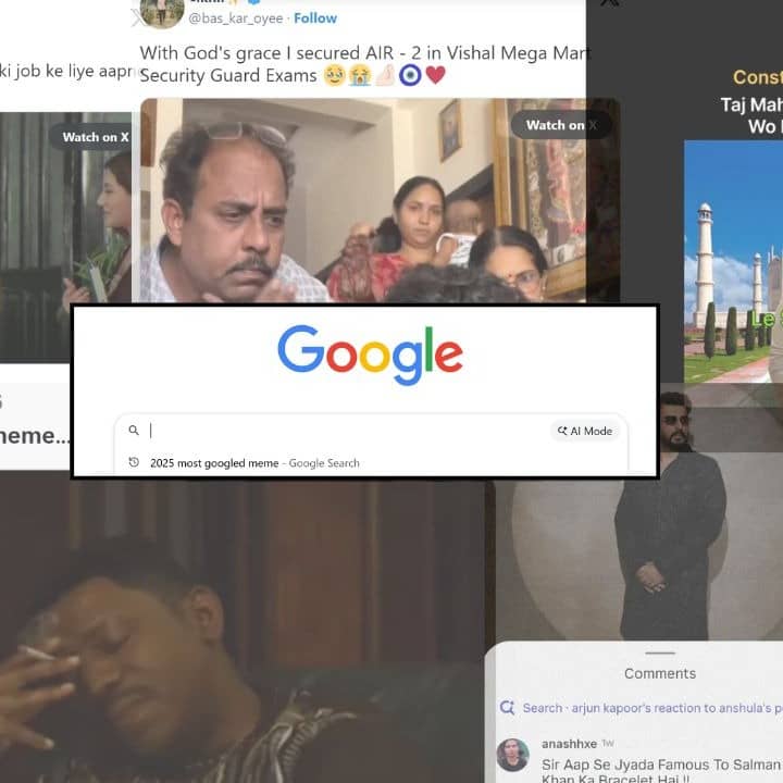 Arjun Kapoor Tops Meme Searches On Google In 2025, Vishal Mega Mart Security Guard Job And 67 Follow