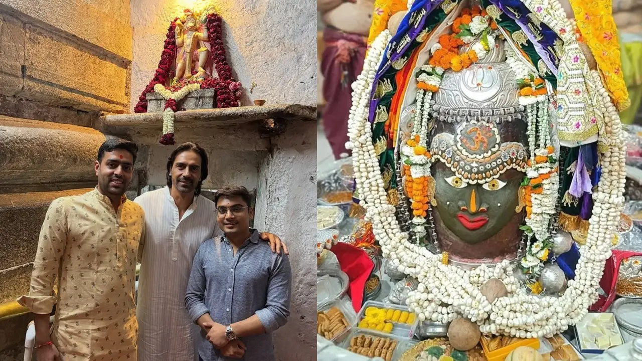 Arjun Rampal visited Mahakaleshwar and participated in Bhasma Aarti