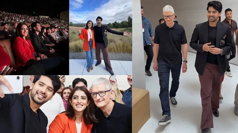 Inside Apple Keynote 2025: Armaan Malik and Navya Naveli Nanda's Star-Studded Moment Armaan Malik and Navya Naveli Nanda Shine at Apple Keynote Event 2025