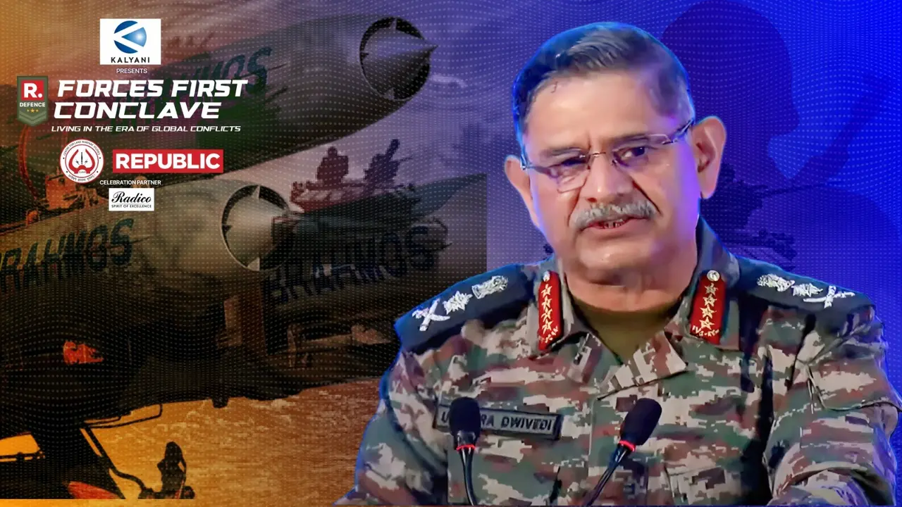 Army Chief General Upendra Dwivedi at Forces First Conclave