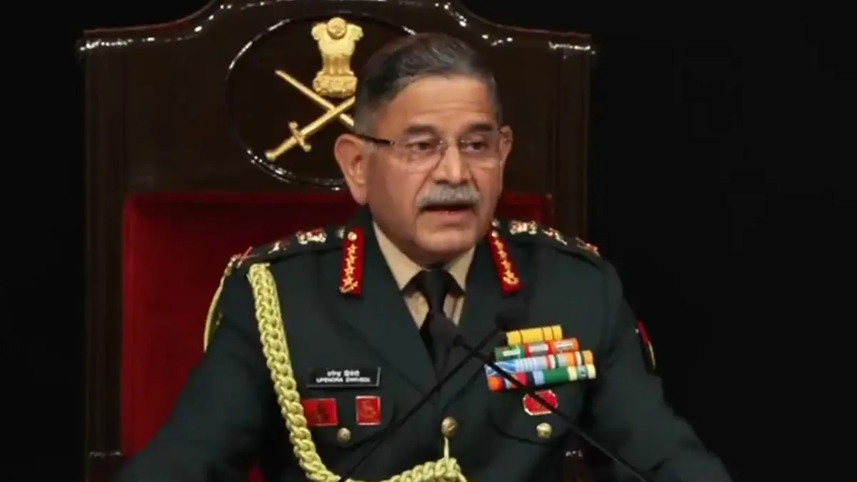 Army Chief Upendra Dwivedi