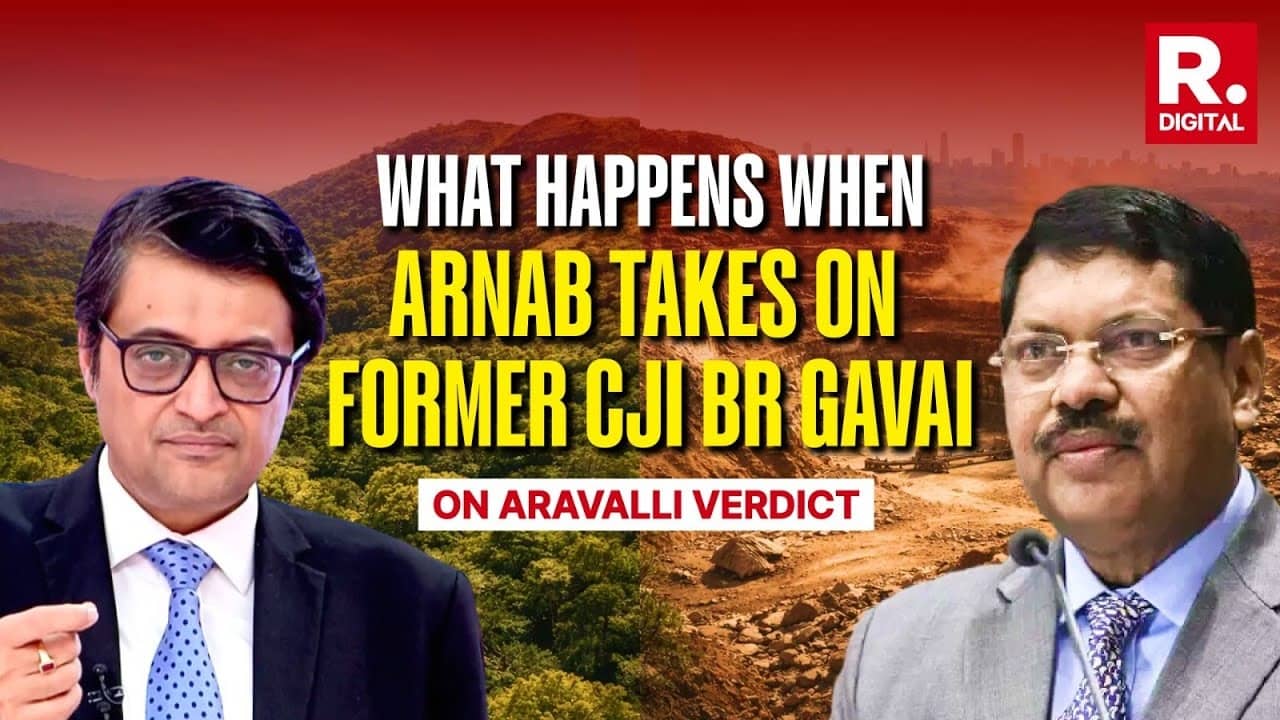 arnab interview gavai