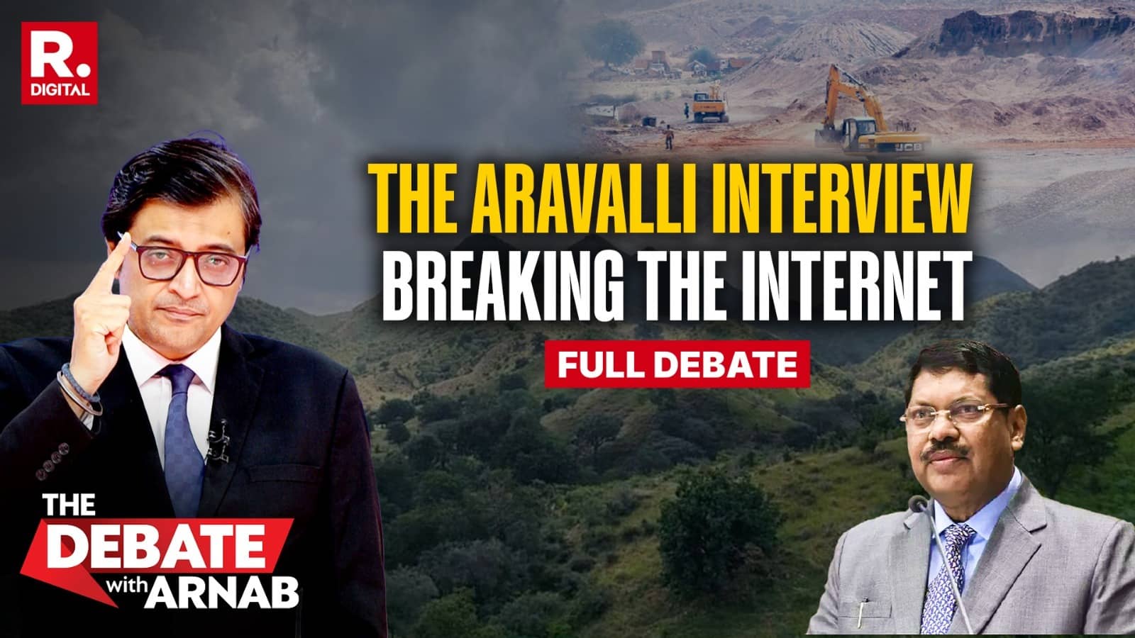 Arnab Takes on Former CJI BR Gavai On The Aravalli Verdict