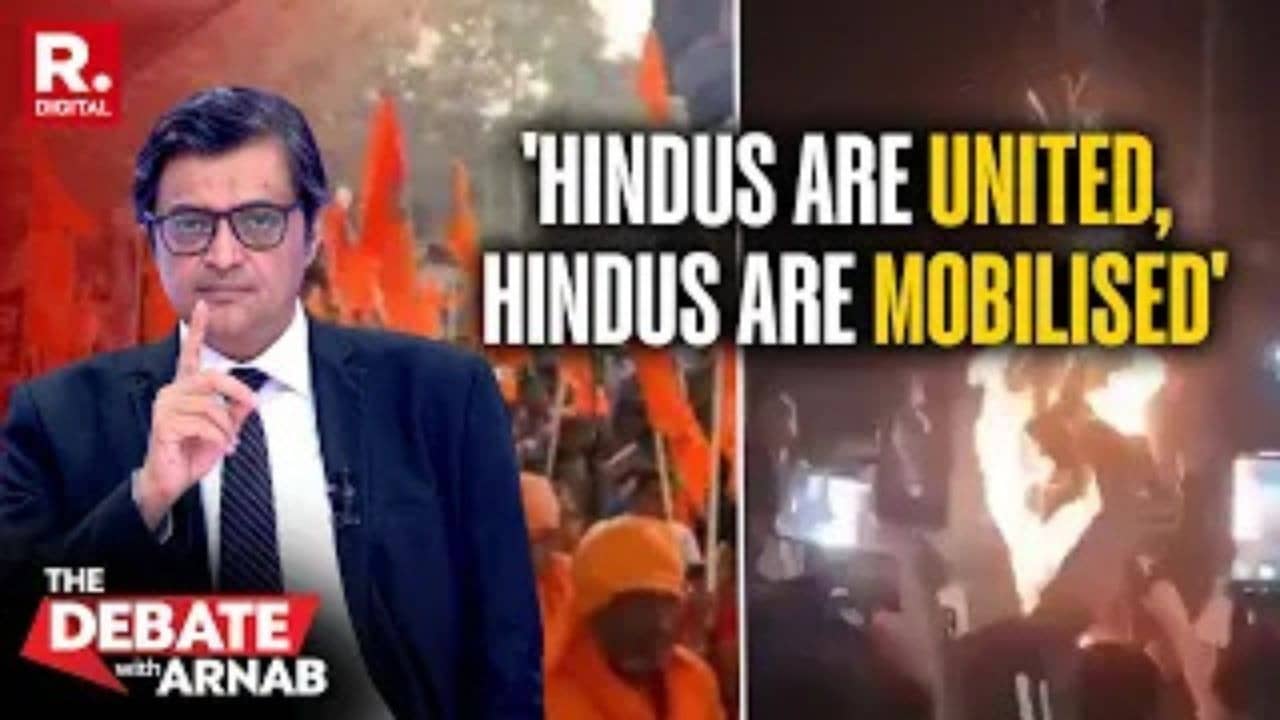 Arnab Tears Into The Secular Lobby For Their Silence On Atrocities Against Hindus In Bangladesh