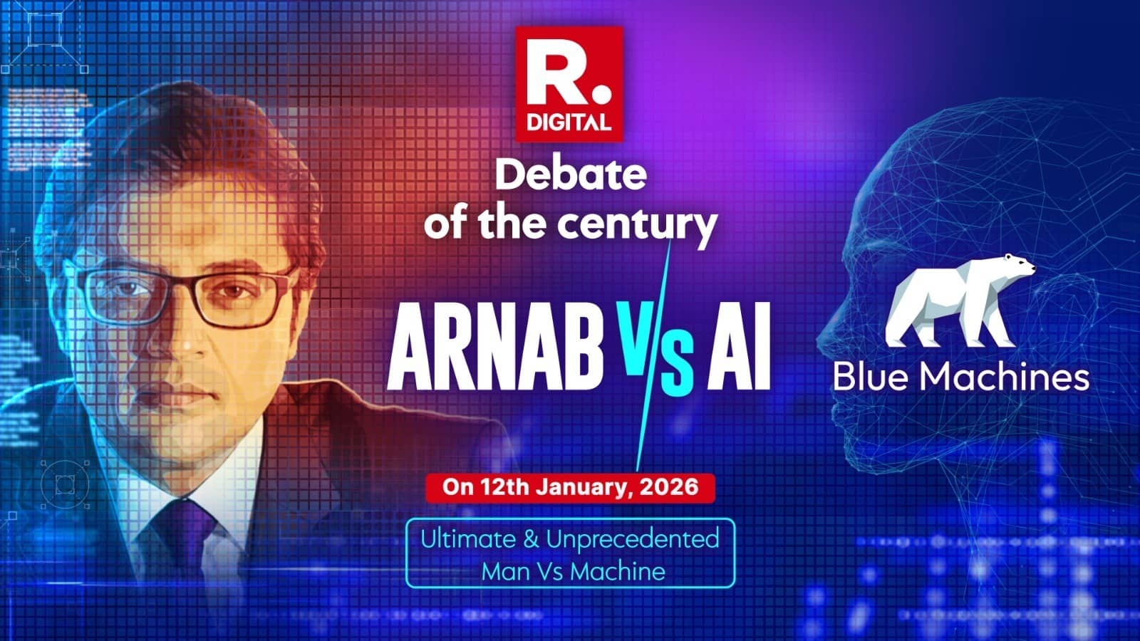 Arnab Vs AI: Debate Of The Century AIRs On 12th January 2026 