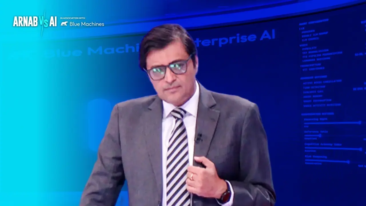 Arnab Vs AI India US trade deal which way will things go Blue Machines ai answer