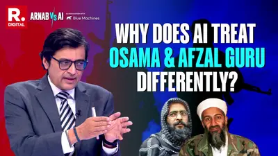 Arnab Vs AI: Why Does AI Treat Osama Bin Laden And Afzal Guru Differently? | Check What AI Says