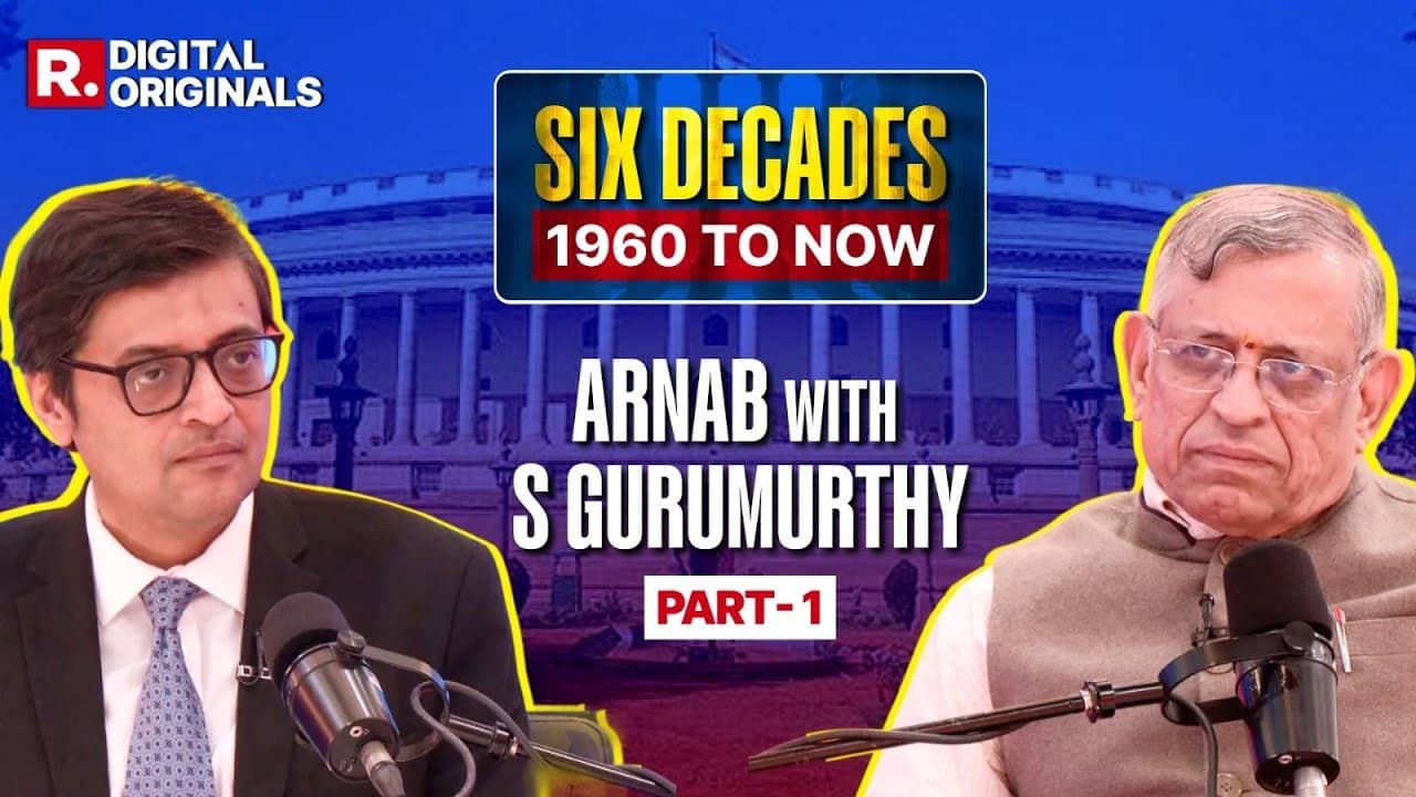  Arnab With S Gurumurthy