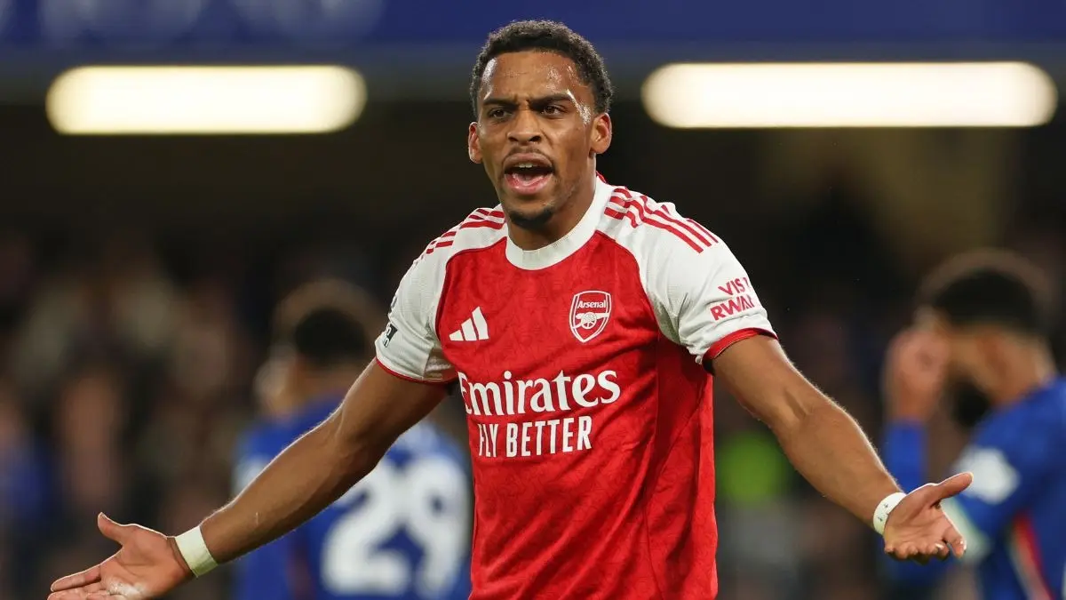 Arsenal player Jurrien Timber