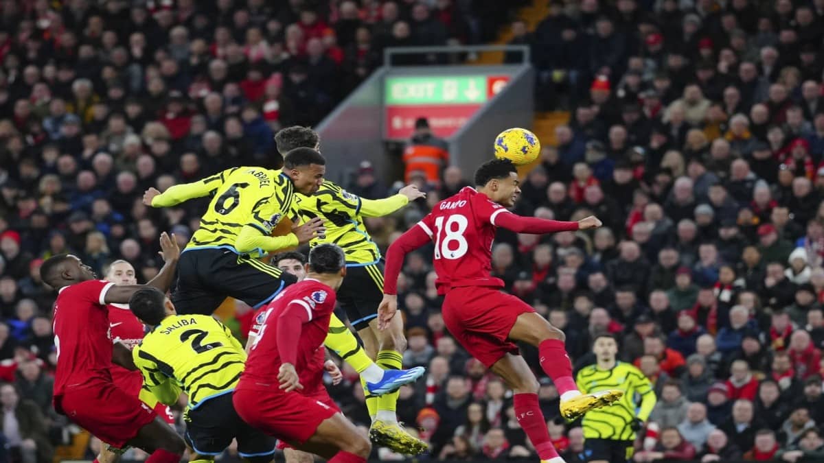 Arsenal to take on Liverpool in the Premier League