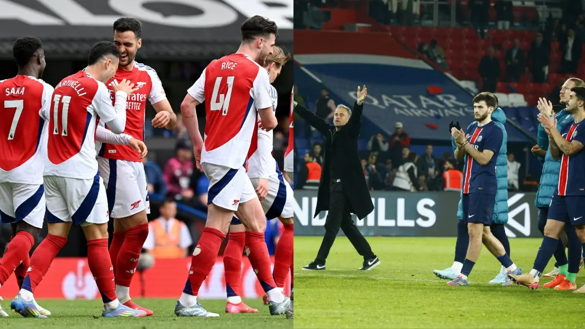 Arsenal will host PSG in the Champions League