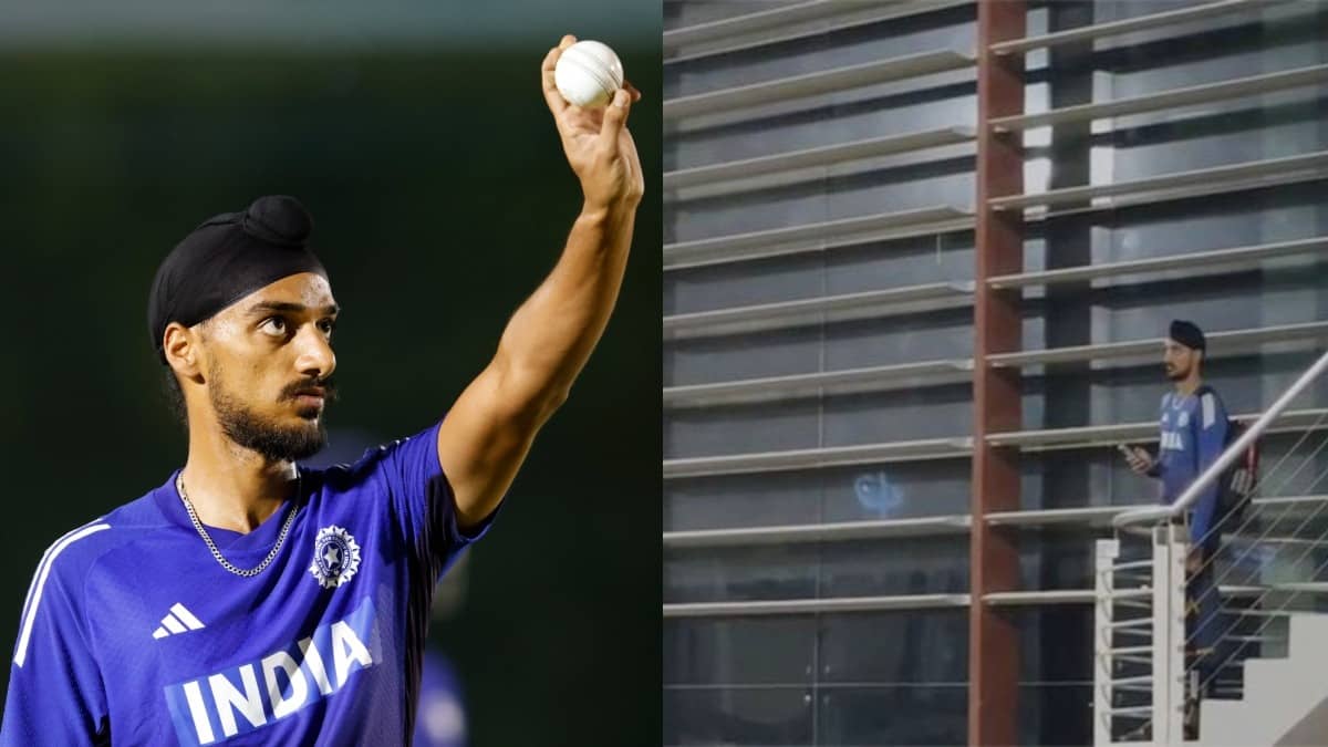 Arshdeep Singh Sneak Peeks At UAE Batters