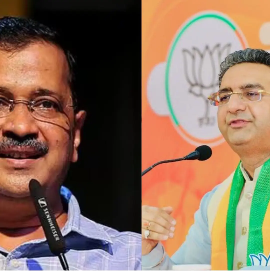Arvind Kejriwal and Gaurav Bhatia